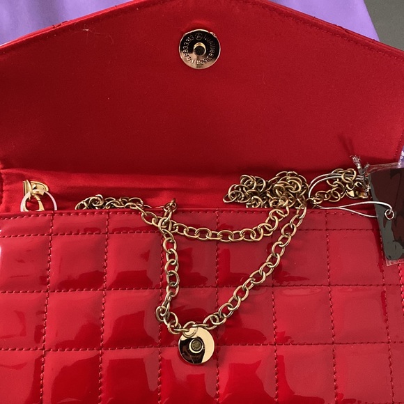 Red Clutch Bag - Picture 3 of 3